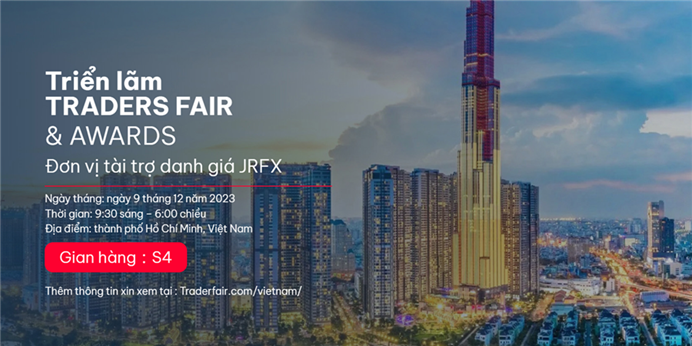 Nhà tài trợ danh dự JRFX chính thức tham dự hội chợ Traders Fair 2023