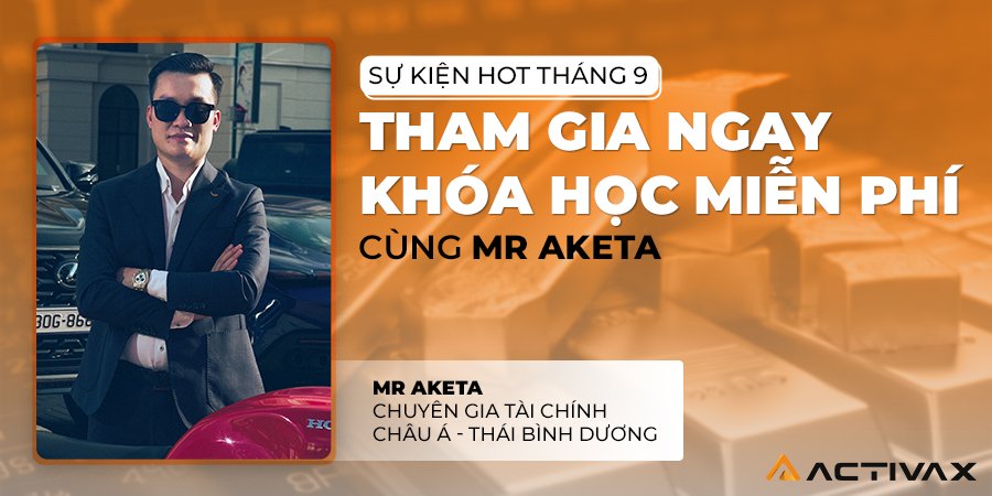 Bật mí đầu tư vàng siêu lợi nhuận cùng Mr Aketa tại khóa học tháng 9/2024